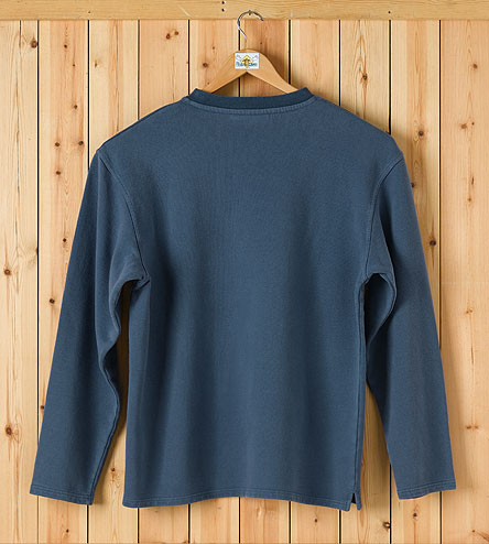Uber Moose Crew Neck Fleece - Denim