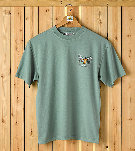 Uber Survival T-Shirt - Small Chest Print - Green