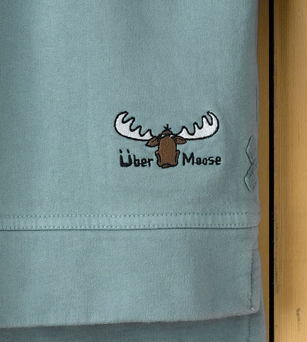 Uber Moose Button Neck Fleece - Lead