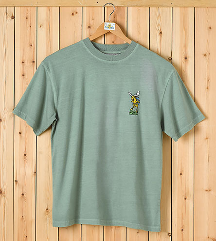 Don't Just Stand There T-Shirt - Small Chest Print - Green