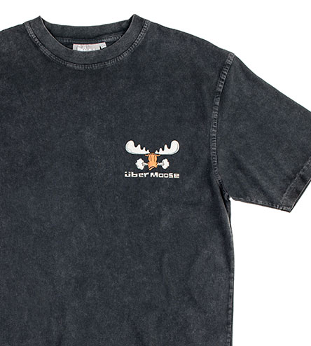 Aggressive When Hungry T-Shirt - Small Chest Print - Graphite