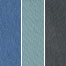 Colours: Denim, Aqua and Charcoal
