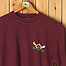 Printed  Logo T-Shirt - Small Chest Print - Raspberry
