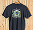 Don't Just Stand There T-Shirt - Large Back Print - Indigo