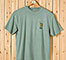 Don't Just Stand There T-Shirt - Small Chest Print - Green