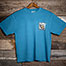 Comfort Zone T-Shirt - Small Chest Print - Alaskan Blue