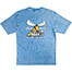 Five A Day T-Shirt - Large Back Print - Denim